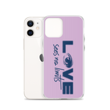 Love Sees No Limits (Halftone Design, iPhone Case)
