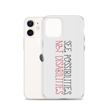 See Possibilities, Not Disabilities (iPhone Case)