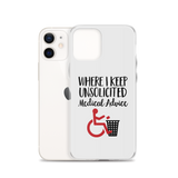 Unsolicited Medical Advice iPhone Case