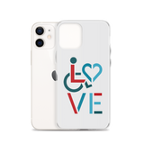 LOVE (for the Special Needs Community) iPhone Case Stacked Design 3 of 3