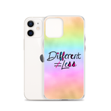 Different Does Not Equal Less (As Seen on Netflix's Raising Dion) Colorful iPhone Case