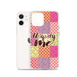 Uniquely Me Floral Pattern iPhone Case