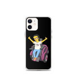 Esperanza From Raising Dion (Yellow Cartoon) D.D.N.E.L. Black iPhone Case