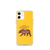 Never Underestimate the power of a Special Needs Papa Bear! iPhone Case