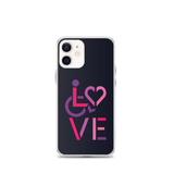 LOVE (for the Special Needs Community) iPhone Case Stacked Design 2 of 3