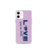 Love Sees No Limits (Halftone Design, iPhone Case)