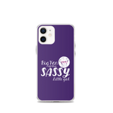 Big Fan of this Sassy Little Girl (Esperanza - Raising Dion) Purple iPhone Case