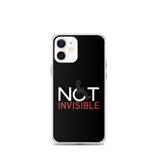 Not Invisible (Black iPhone Case)