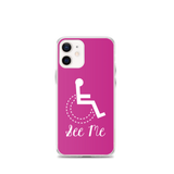 See Me (Not My Disability) Pink iPhone Case