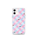 Disability Themed Small Patchwork  iPhone Case) Pastel Colors