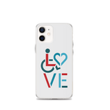 LOVE (for the Special Needs Community) iPhone Case Stacked Design 3 of 3