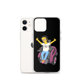 Esperanza From Raising Dion (Yellow Cartoon) D.D.N.E.L. Black iPhone Case