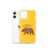 Never Underestimate the power of a Special Needs Papa Bear! iPhone Case