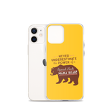 Never Underestimate the power of a Special Needs Mama Bear! iPhone Case