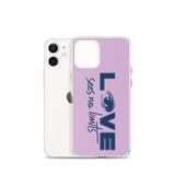 Love Sees No Limits (Halftone Design, iPhone Case)