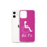 See Me (Not My Disability) Pink iPhone Case