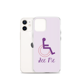 See Me (Not My Disability) White iPhone Case