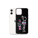 Different Does Not Equal Less (As Seen On Netflix’s Raising Dion) Black iPhone Case