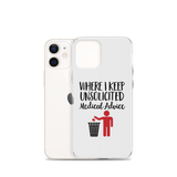 Unsolicited Medical Advice (iPhone Case) Standing Version