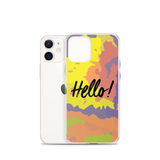 Hello! (Friendly) Colorful iPhone Case