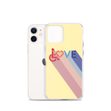 Love for the Disability Community (Rainbow Shadow) iPhone Case