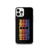 Confined by Ableism (Halftone) iPhone Case