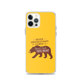 Never Underestimate the power of a Special Needs Papa Bear! iPhone Case
