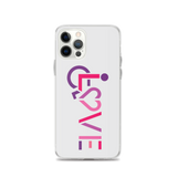 LOVE (for the Special Needs Community) iPhone Case