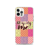 Uniquely Me Floral Pattern iPhone Case