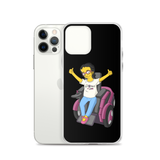 Esperanza From Raising Dion (Yellow Cartoon) D.D.N.E.L. Black iPhone Case