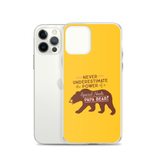 Never Underestimate the power of a Special Needs Papa Bear! iPhone Case