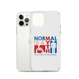 Normal is a Myth (Sign Icons) iPhone Case
