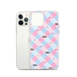 Disability Themed Small Patchwork  iPhone Case) Pastel Colors