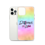 Different Does Not Equal Less (As Seen on Netflix's Raising Dion) Colorful iPhone Case
