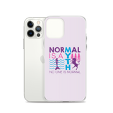 Normal is a Myth (Mermaid & Unicorn) iPhone Case