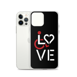 LOVE (for the Special Needs Community) iPhone Case Stacked Design 1 of 3