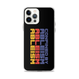 Confined by Ableism (Halftone) iPhone Case