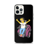 Esperanza From Raising Dion (Yellow Cartoon) D.D.N.E.L. Black iPhone Case