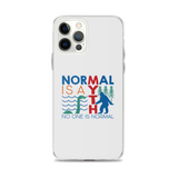 Normal is a Myth (Bigfoot & Loch Ness Monster) iPhone Case