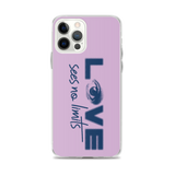 Love Sees No Limits (Halftone Design, iPhone Case)