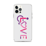 LOVE (for the Special Needs Community) iPhone Case