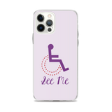 See Me (Not My Disability) White iPhone Case