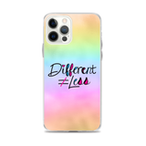 Different Does Not Equal Less (As Seen on Netflix's Raising Dion) Colorful iPhone Case