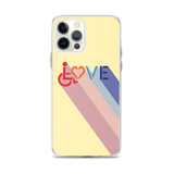 Love for the Disability Community (Rainbow Shadow) iPhone Case