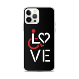 LOVE (for the Special Needs Community) iPhone Case Stacked Design 1 of 3