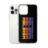 Confined by Ableism (Halftone) iPhone Case