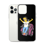 Esperanza From Raising Dion (Yellow Cartoon) D.D.N.E.L. Black iPhone Case