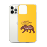 Never Underestimate the power of a Special Needs Papa Bear! iPhone Case