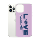 Love Sees No Limits (Halftone Design, iPhone Case)