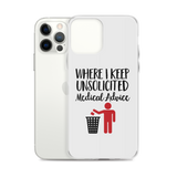 Unsolicited Medical Advice (iPhone Case) Standing Version